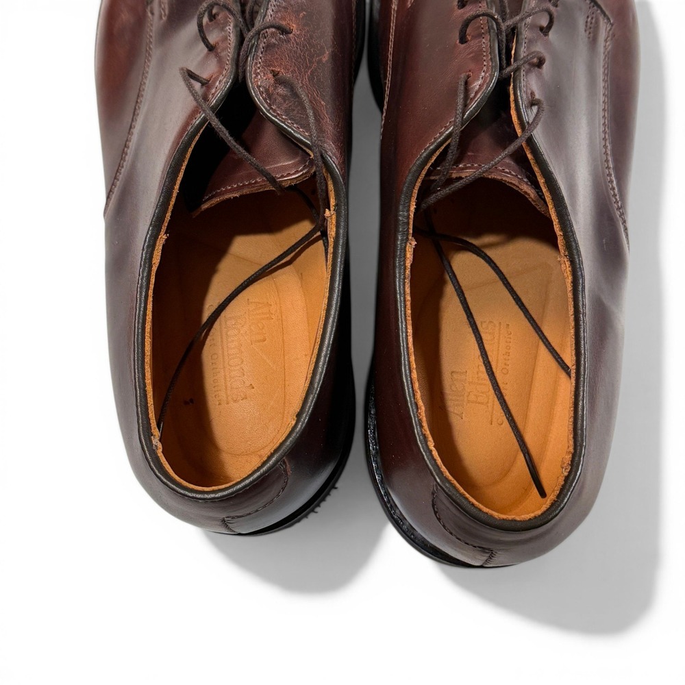 Allen Edmonds Holbrook 1558 Mens 10 D Brown Chromexcel Leather Derby Shoes USA - Picture 11 of 14